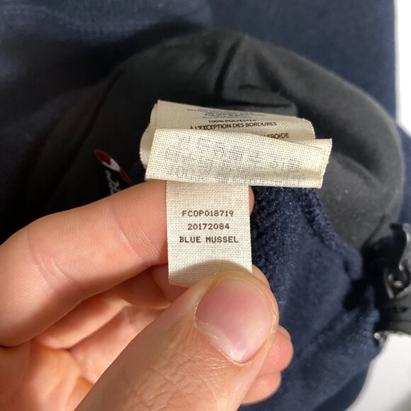 Filson Ridgeway Fleece Pullover Jacket Navy Blue Size Medium - Picture 9 of 11